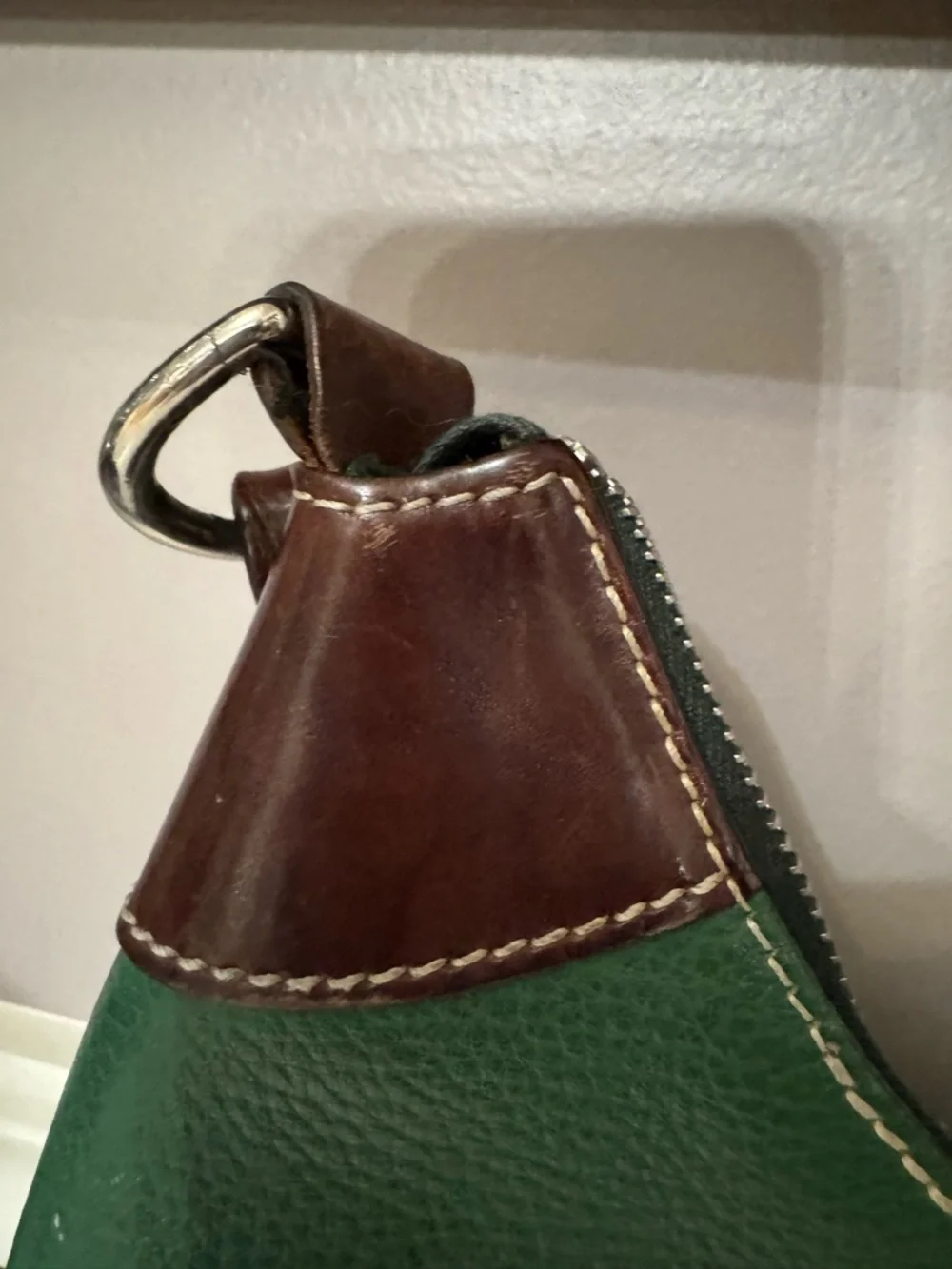 Dooney & Bourke pebbled green